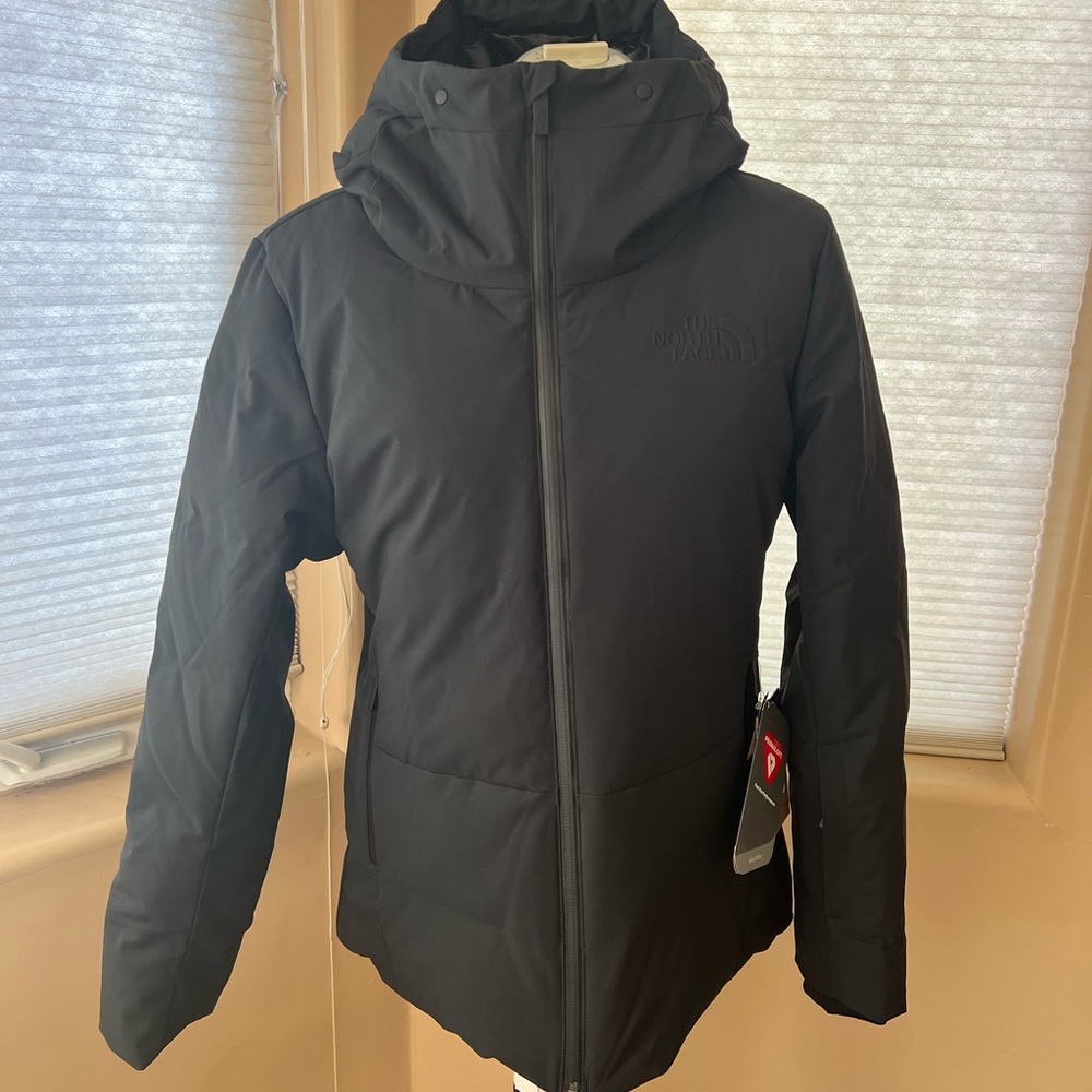 NWT - The North Face Down Parka Jacket Black Matte color